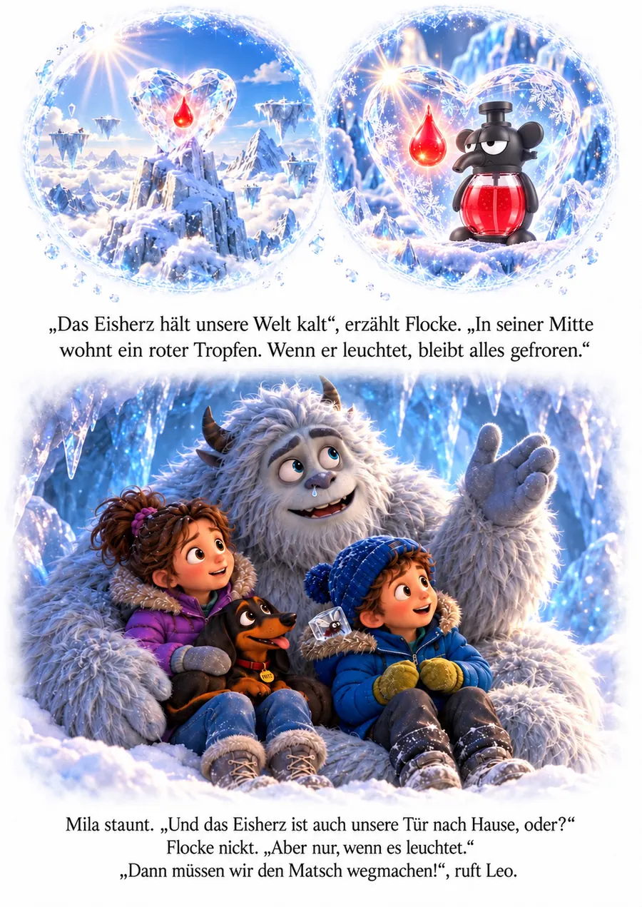 Comicszene Eiswelt